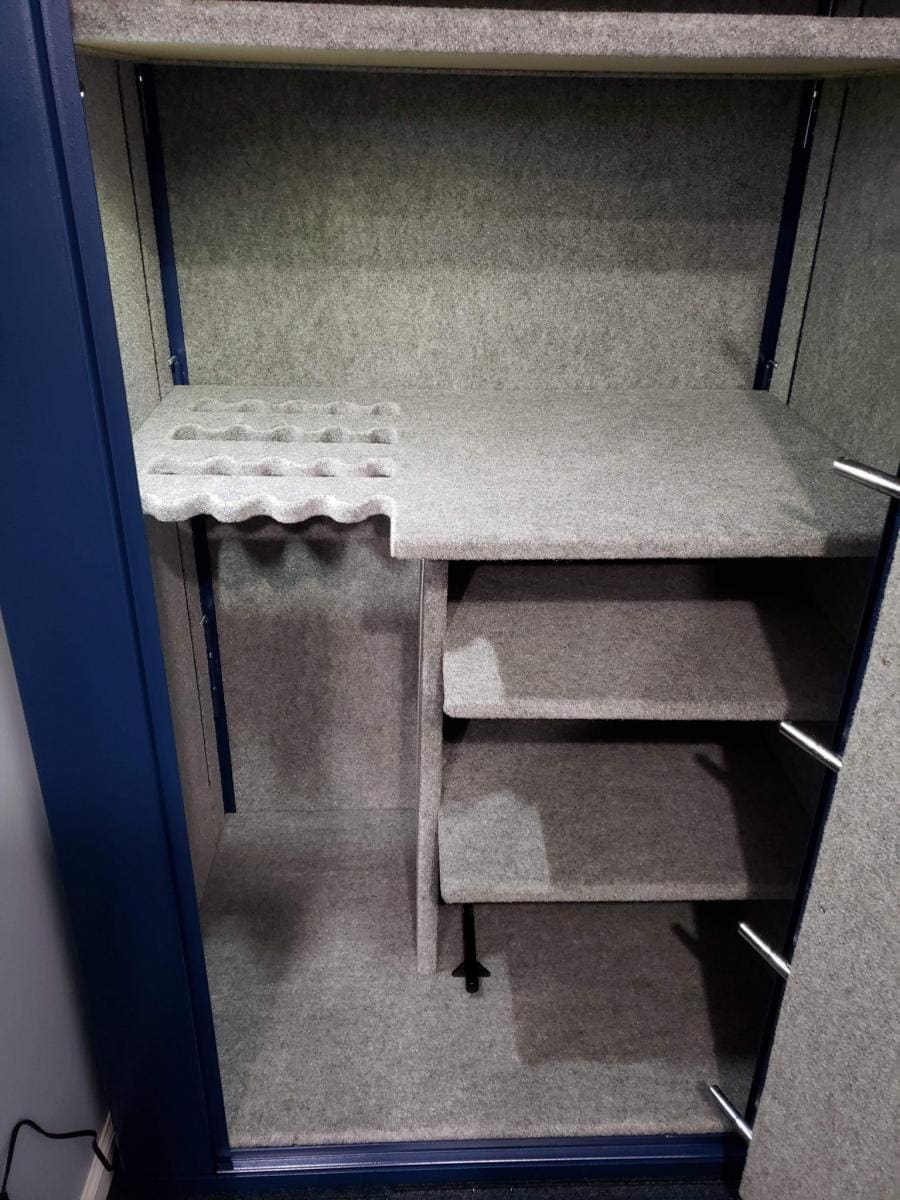 Zanotti Armor gun safe interior