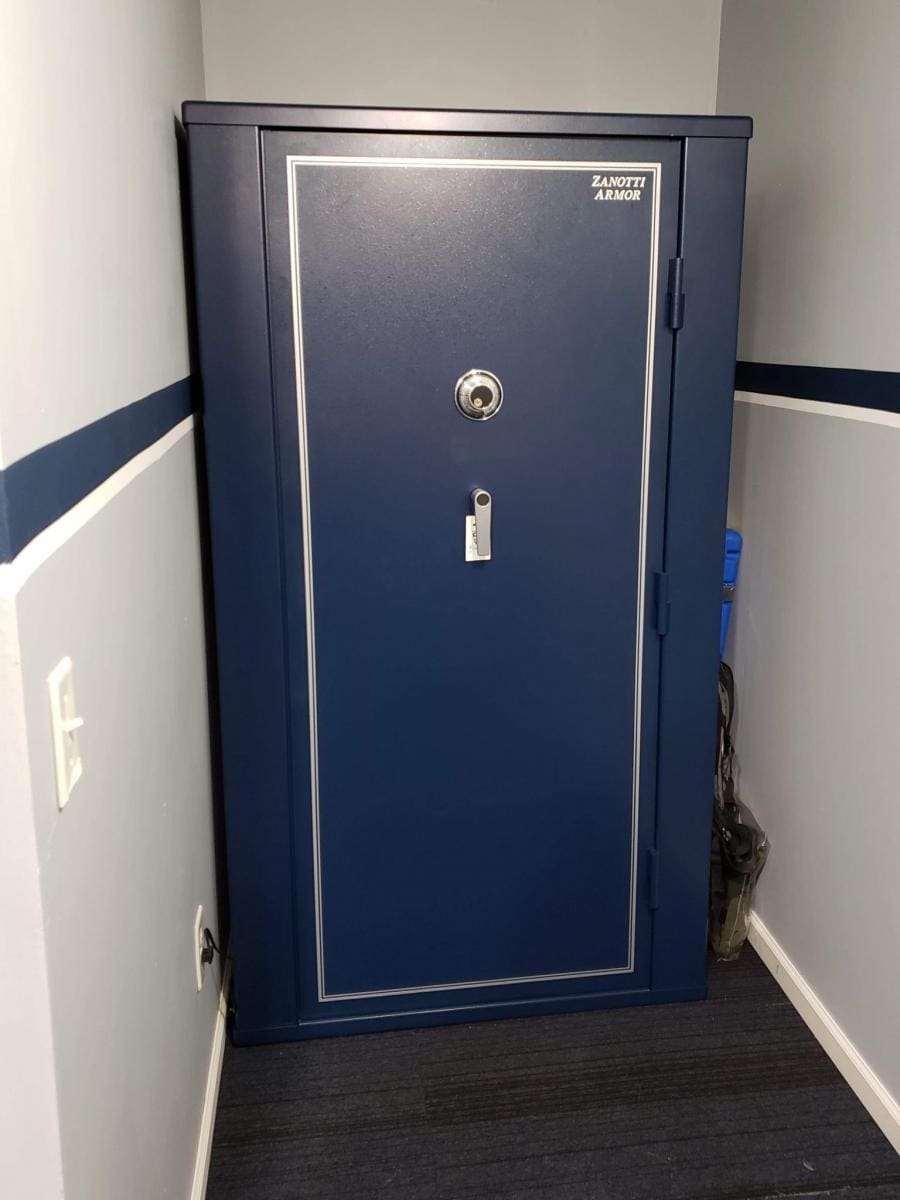 Zanotti Armor gun safe exterior